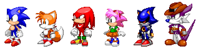 New character sprites by MotorRoach.