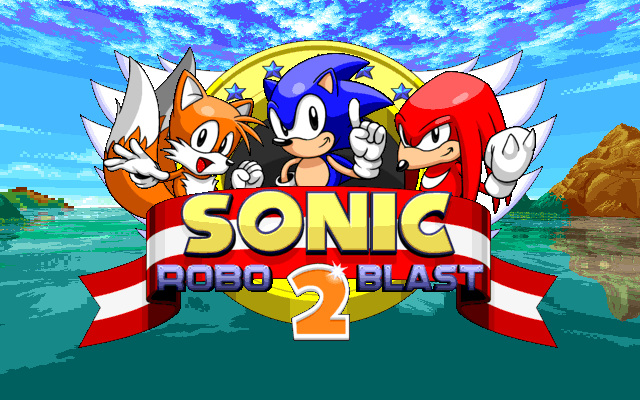 They actually remade the original Sonic 1 title screen sprites for